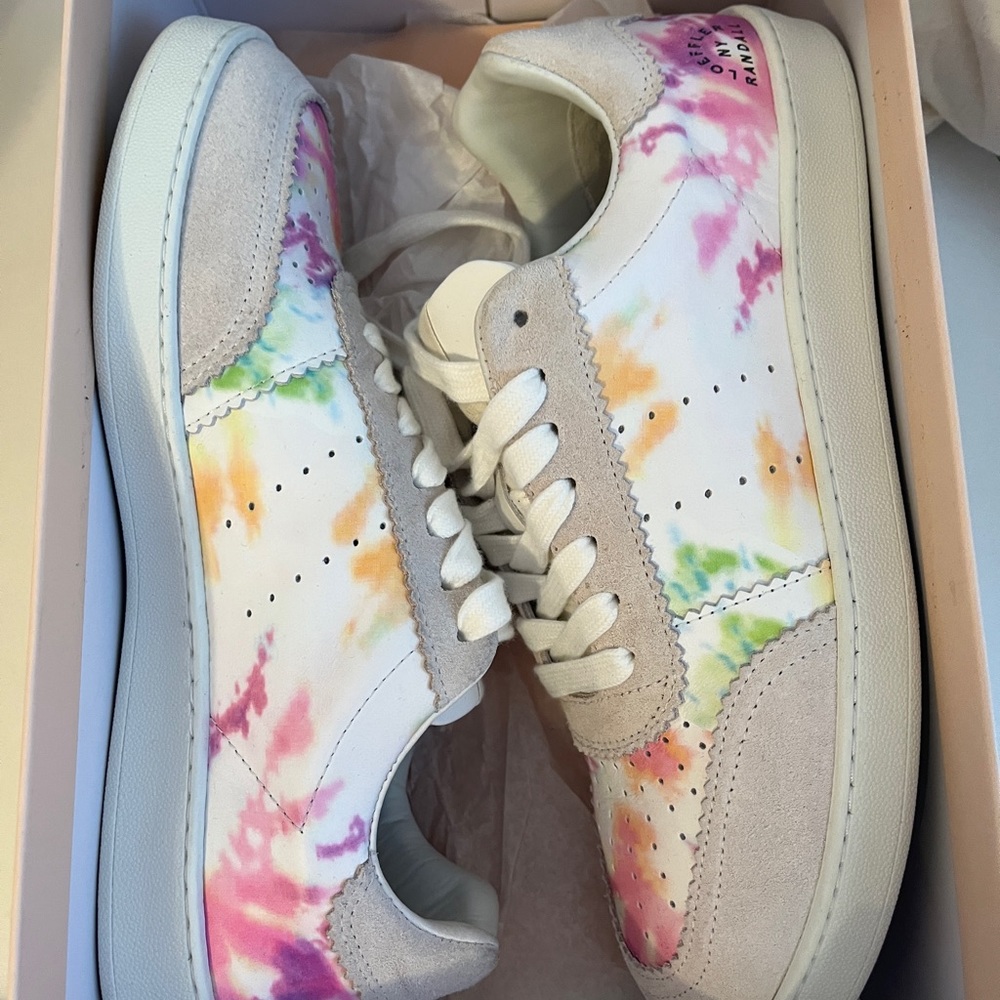 Loeffler Randall Keeley Tie Dye Sneaker worn once - Picture 3 of 4